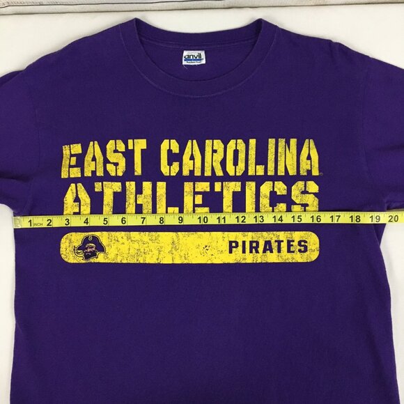 East Carolina Athletics Pirates Purple T-Shirt - Picture 7 of 9